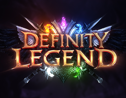 Fantasy Game Logo - Definity Legend