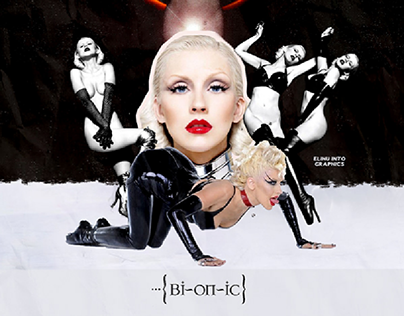 Christina Aguilera Concept Poster - Bionic