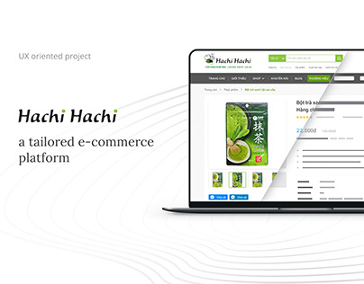 Hachi Hachi - a tailored ecommerce