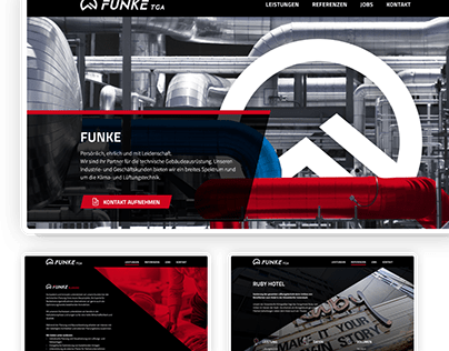 FUNKE Corporate Design / Website