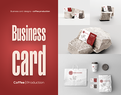 Stellancoffe Business card design