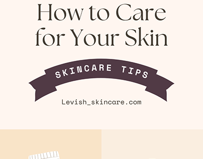 Modern Skincare Tips Infographic