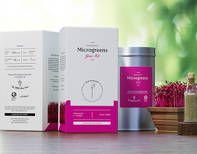 Microgreens • Packaging Design