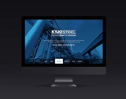 KYJO Steel Web Design
