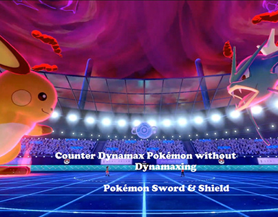 Pokémon without Dynamaxing in Pokémon Sword & Shield