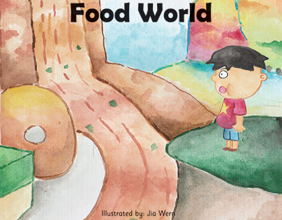 Food world- Children Storybook