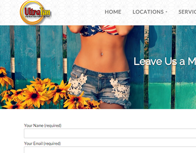 Ultra Tan Texas Custom WordPress Theme/Website