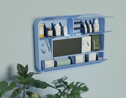 Vita, First Aid Cabinet / Blender Renders
