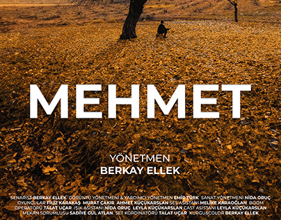 ''Mehmet'' Kısa Film Afişi