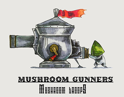Mushroom gunners