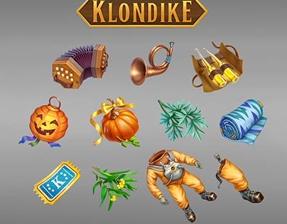 Icons for Klondike (Vizor Games)