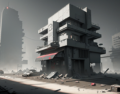 Post Apocalyptic City Concept