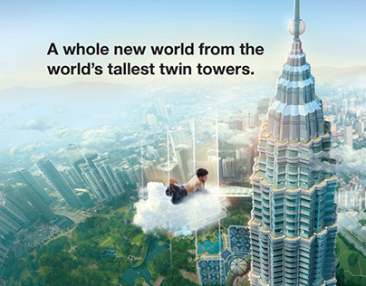 PETRONAS Twin Towers Visiting Operations Print Ad