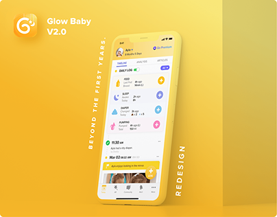 TinyCare Your Trusted Baby Tracker App Redesign