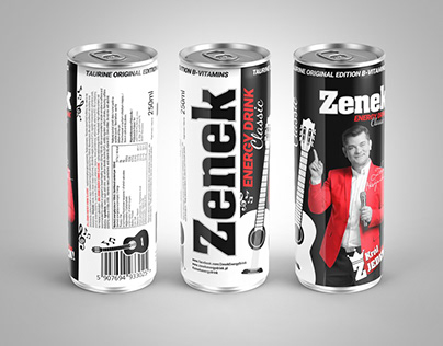 Can design - Zenek Energy Drink