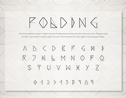 Typography - FOLDING