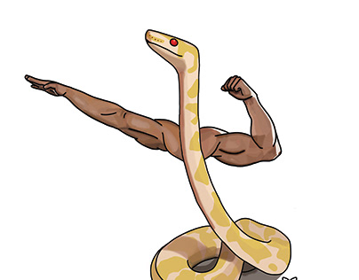 Snake with Arms