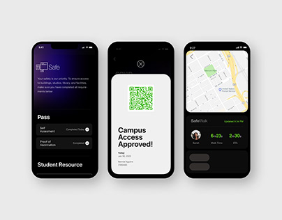 OCADU Safe App (Redesign concept)