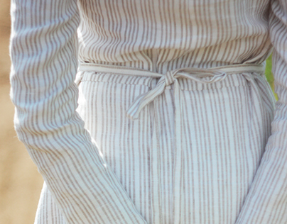 dress ​​of linen