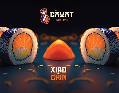 Cavat Sushi (caravat -necktie)