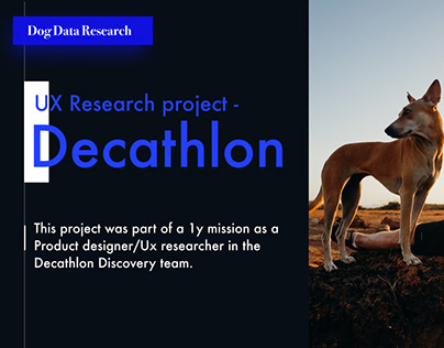 Ux Research project for Decathlon