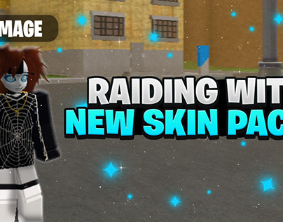 Raiding With New Da Hood Skin Pack 2$
