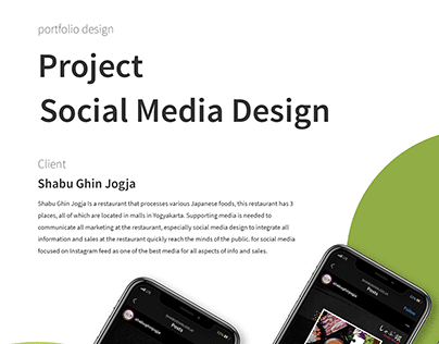 Project Social Media Design