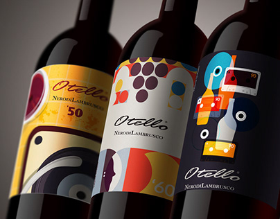 Wine Label - Illustrations for Cantine Ceci