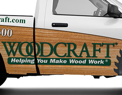 Woodcraft Car Wrap