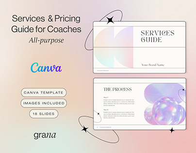 Holistic Services & Pricing Guide Template