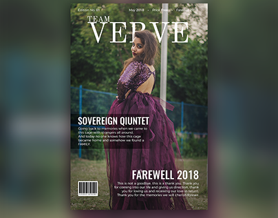 Fashion Farewell Magazine