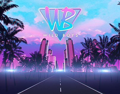 Wild Boys band stage visuals