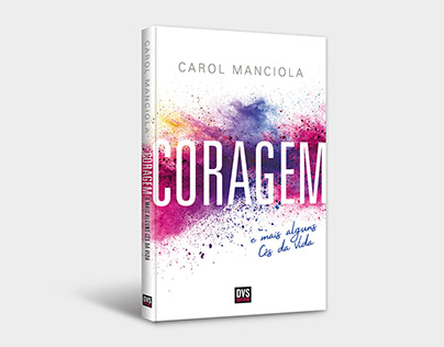 Book design of "Coragem e mais alguns Cês da vida"