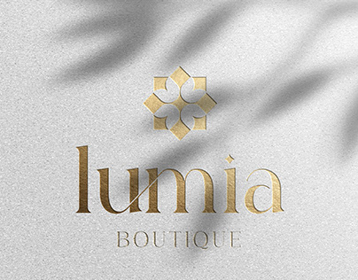 LUMIA-Fashion boutique. Logo design