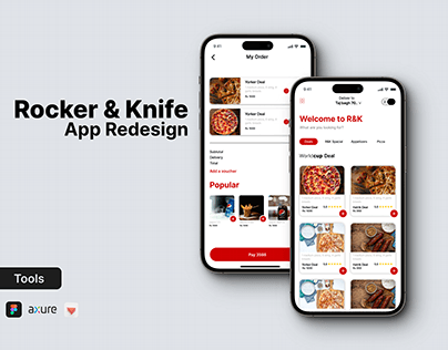 Rock & knife App Redesign