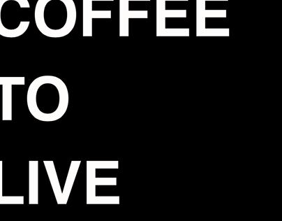 Coffee as concept