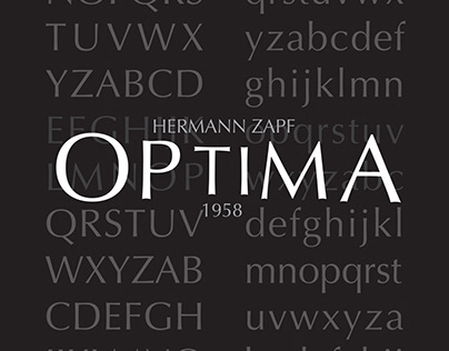 Typeface Optima