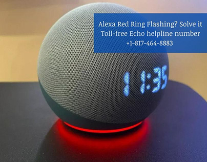 Alexa Red Ring Flashing? Solve it