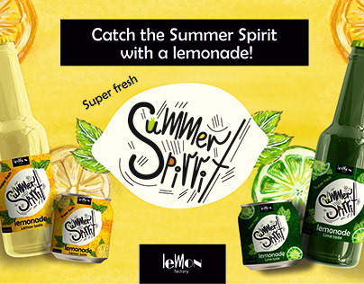 Summer Spirit Lemonade Full Branding