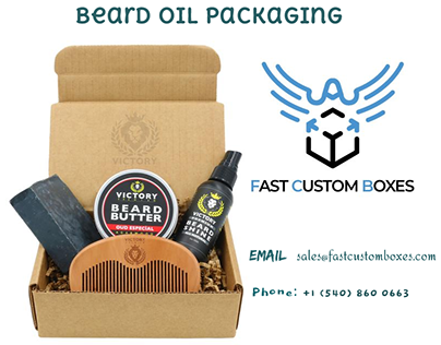 Beard Oil Packaging 2021.