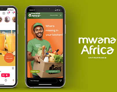 Mwana Africa - A Grocery Store Branding