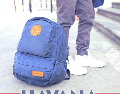 Stylish laptop backpack for men