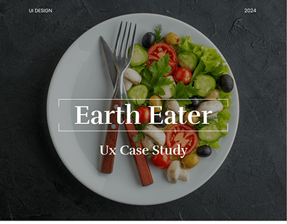 Earth Eater - Vegan App | UX Case Study