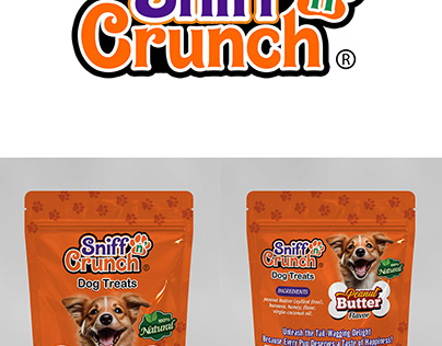 Sniff n' Crunch - Packaging Design