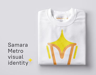 Samara metro visual identity