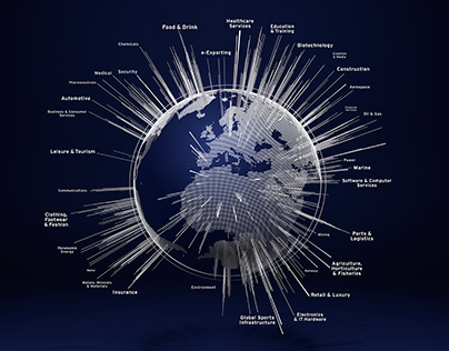 UK Exporting Globe - CGI