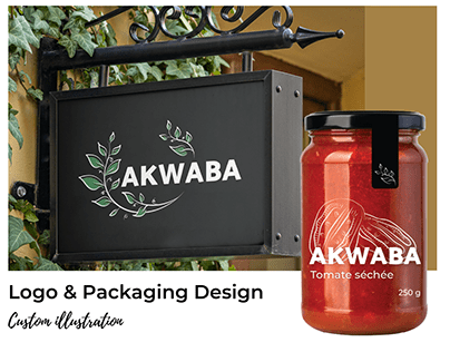 Akwaba - Dried Tomato Brand Design