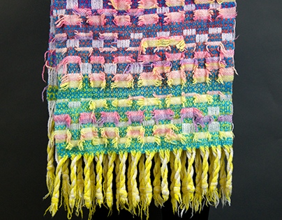 hand-woven scarf collection
