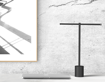 T | desk lamp design