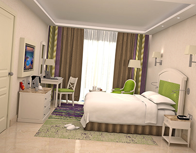 Hotel Guest Room... New Design... (Mockup Room)